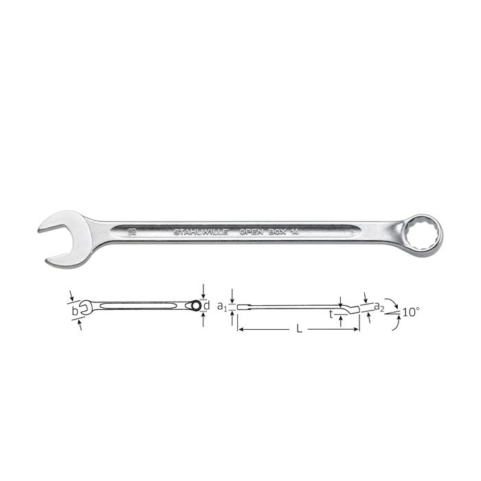 Stahlwille Combination 13 mm Wrench Spanner 13 Series 