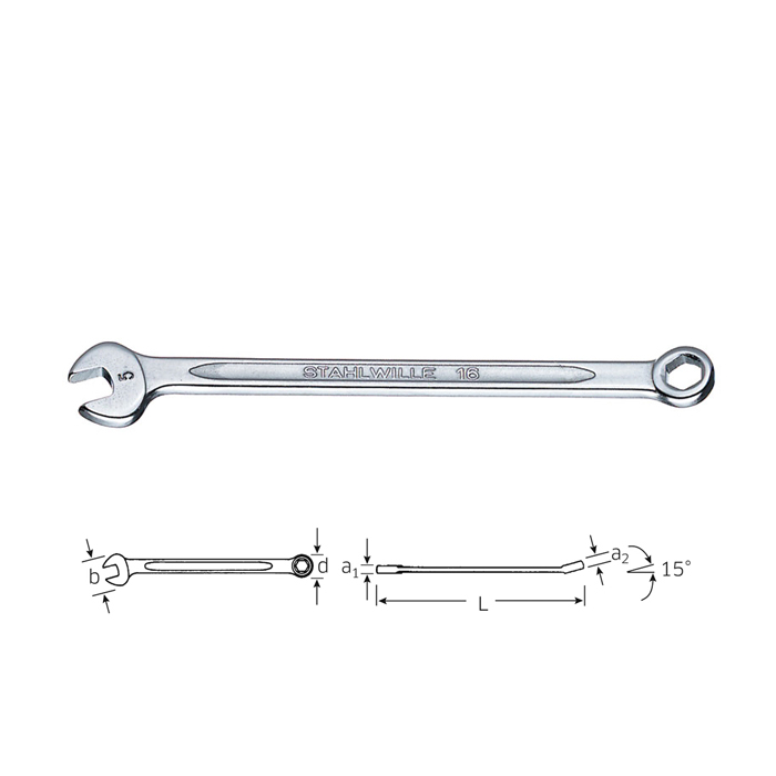 Stahlwille Combination 3.5 mm Wrench Spanner 16 Series