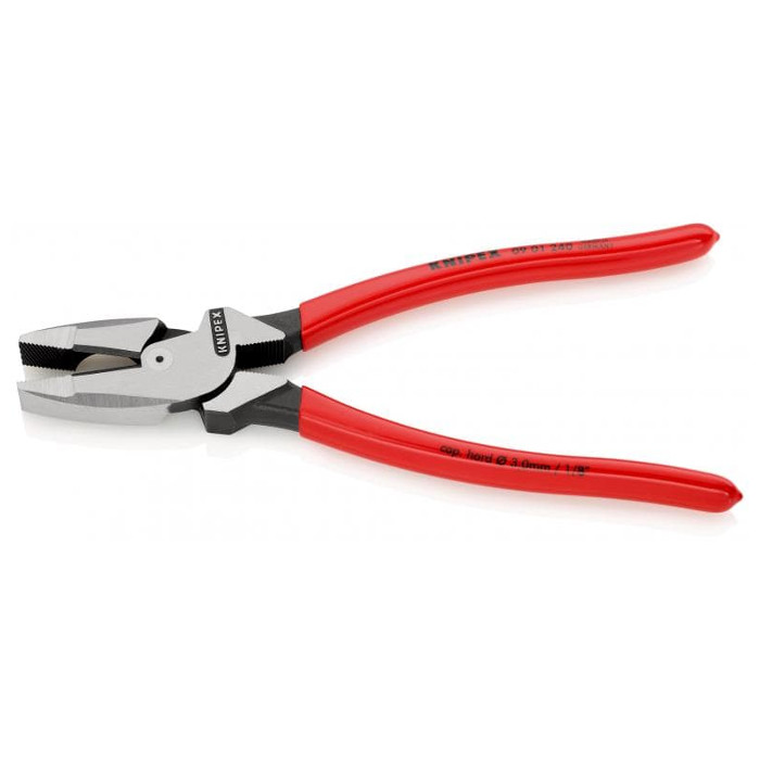 Knipex 9.5-Inch Lineman's Pliers – 09 01 240 – Made In Germany
