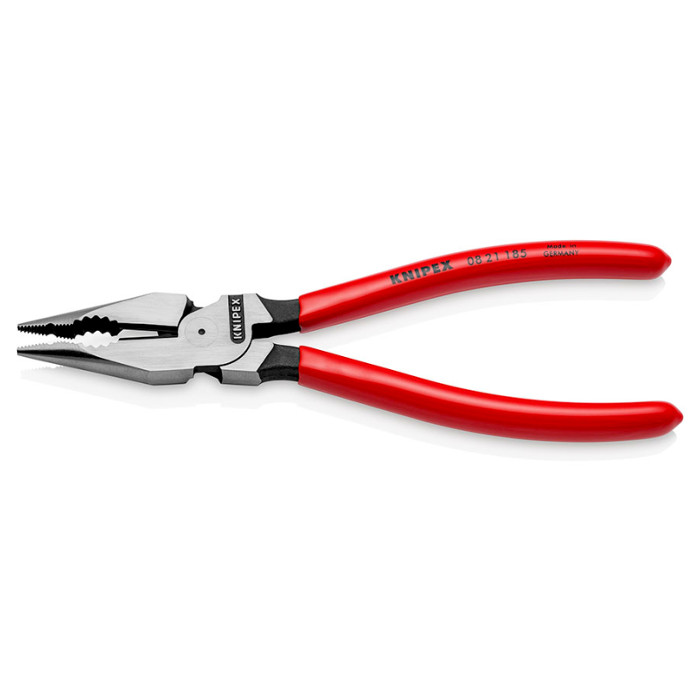 Knipex 08 21 185 Needle Nose Combination Pliers 185 Mm