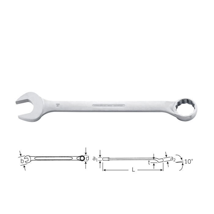 Stahlwille Combination 10 mm Wrench Spanner Long 