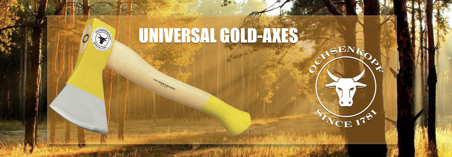 Universal Gold-Äxte