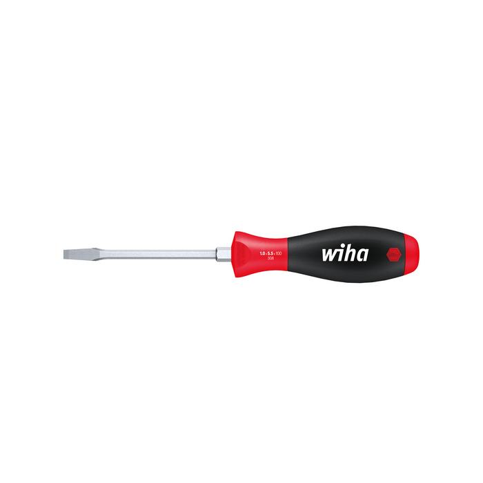 Wiha Screwdriver Softfinish 308 Size 0 6 X 3 5 2 5 X 14 0 Mm